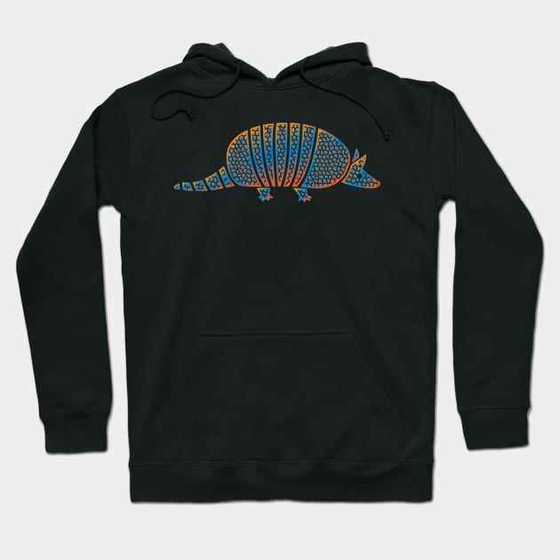 Armadillo Art Hoodie by BraaiNinja